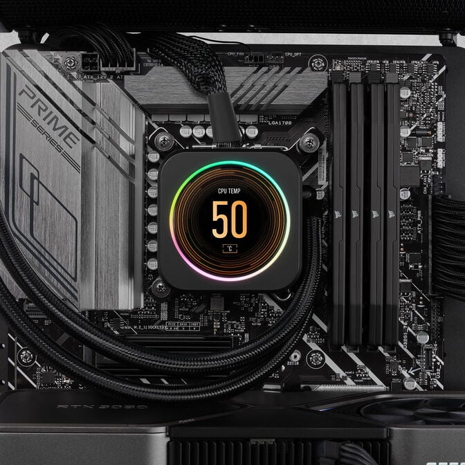 Corsair Vengeance DDR5-5200 RAM, CL38, XMP - 192 GB Quad-Kit, schwarz image number 5