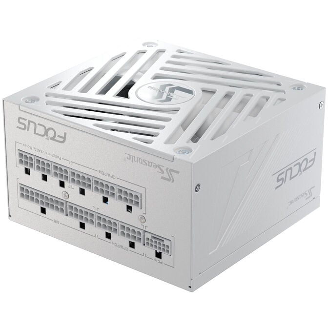 Seasonic Focus GX 80 PLUS Gold power supply, modular - 1000 watts, white image number 2