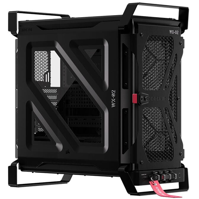 Corsair WARTHOG Performance Mid-Tower Case, Black image number 1