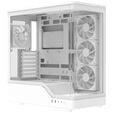Aerocool P500A PC-Geh&auml;use, Midi-Tower, ATX, Tempered Glass, RGB - wei&szlig; image number null