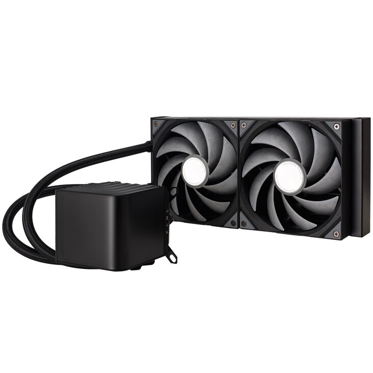 TRYX PANORAMA 280 All-in-One Liquid Cooling, 3D-AMOLED Display – 280mm, Black image number 1