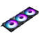 PHANTEKS M25 Gen2 PWM D-RGB L&uuml;fter, 3er-Pack - 120mm, schwarz