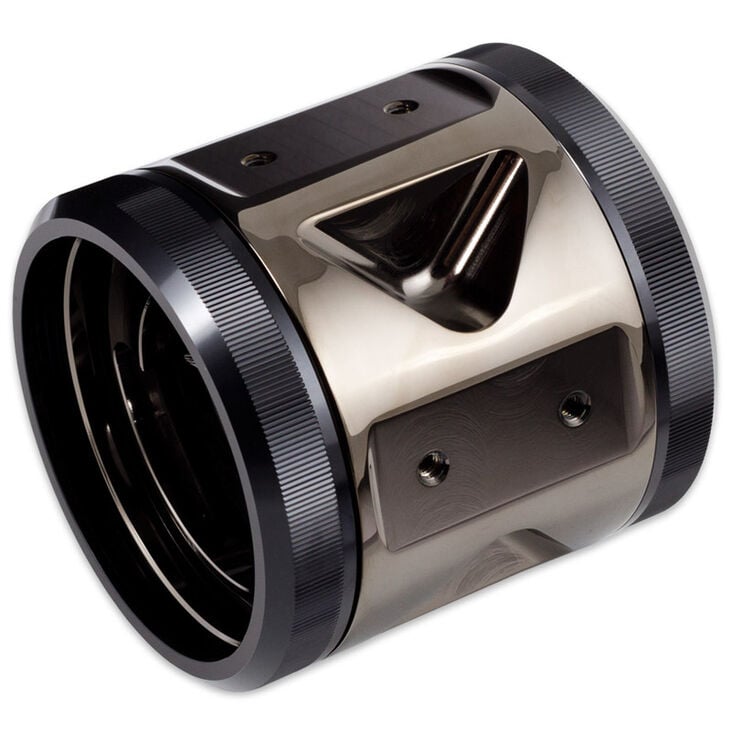 aqua computer ULTITOP DUAL D5 MIRROR Pump Top for two D5 pumps - black image number 2