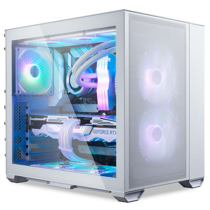 Lian Li O11 Air Mini, Mid-Tower, Tempered Glass white