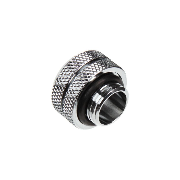 Bitspower Multi-Link Adapter Anschluss gerade G1/4 Zoll AG auf 12mm AD Hardtube - silber glänzend image number 1