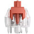Glorious Fox Ultralight Switches, Mechanical, 5-Pin, Linear, MX Stem, 30g - Lubed, 110 Pieces image number null