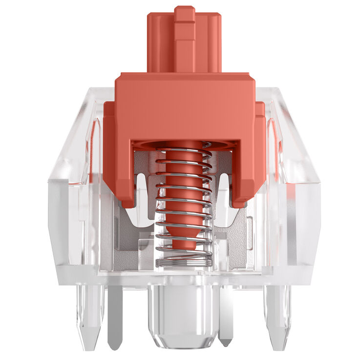 Glorious Fox Ultralight Switches, Mechanical, 5-Pin, Linear, MX Stem, 30g - Lubed, 110 Pieces image number 5