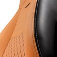 noblechairs ICON Echtleder Gaming Stuhl - cognac/schwarz image number null