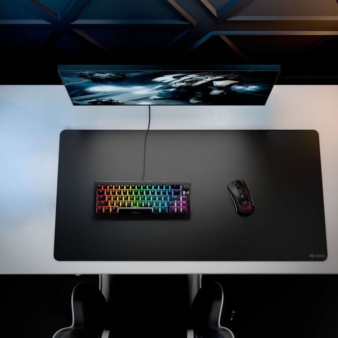 Glorious Gaming Mousepad 2 XXL, edge-less, rubberised - 915 x 460mm, black image number 6