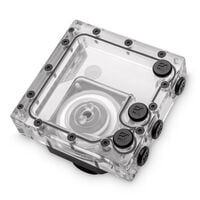 EK Water Blocks EK-Quantum Kinetic3 FLT D5 PWM Ausgleichsbehälter-Pumpen-Kombination - 120mm, D-RGB, Acryl