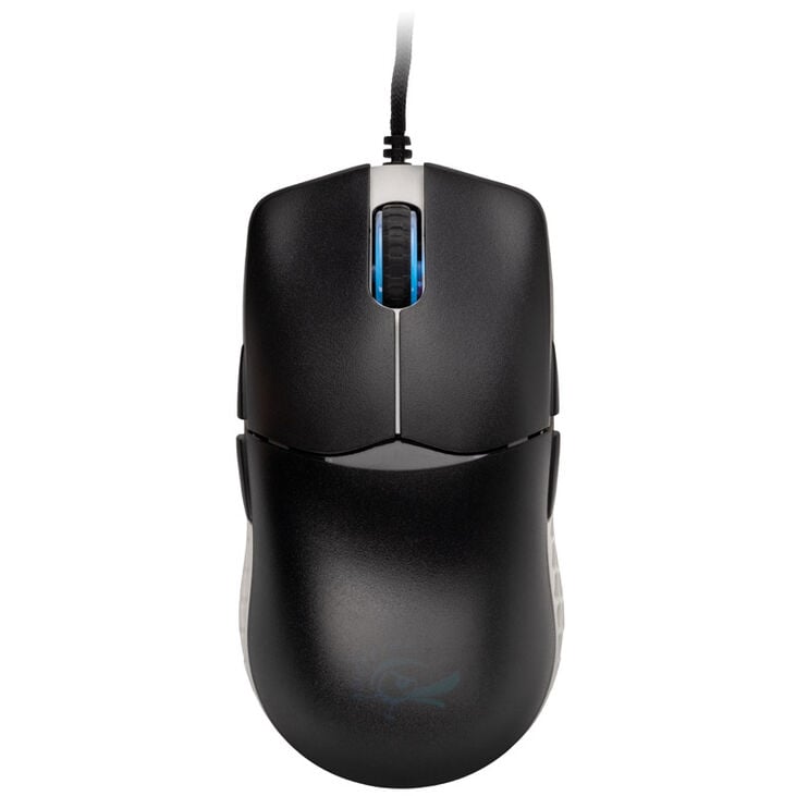 Ducky Feather Gaming Mouse, ARGB - Huano Switches, black/white + Mousepad image number 3