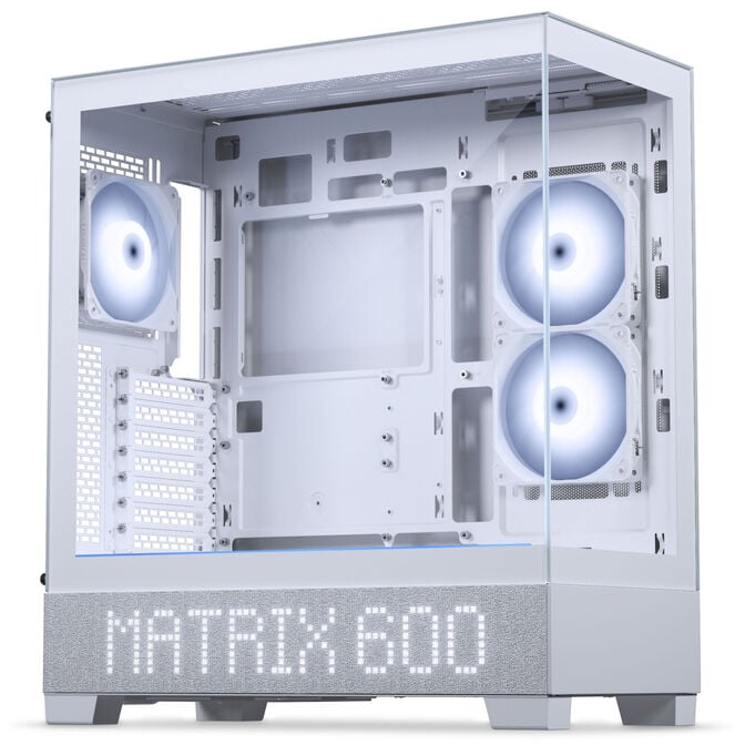Phanteks XT View Matrix Geh&auml;use-Bundle, Midi-Tower, E-ATX, Tempered Glass + Nxlinq V2 HUB - wei&szlig; image number 7