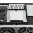 SilverStone RM23-502 Rackmount Server Case, ATX, USB 3.0 - 2U - black image number null