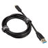 InLine USB 3.2 Gen.2 Cable, Type C to A Plug/Plug, black - 1.5m image number null
