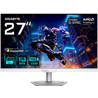 GIGABYTE M27UP ICE 27 Zoll UHD/FHD Gaming-Monitor, 160/320Hz, SS-IPS-Panel, Freesync Premium