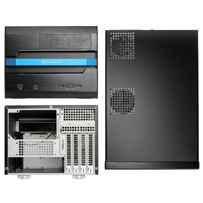 SilverStone SST-SG12B Sugo USB3.0 - black image number 1