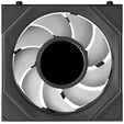 Lian Li UNI FAN SL-INF LCD FLEX Wireless Fan, ARGB and LCD - 120mm, black, 3-pack with controller image number null