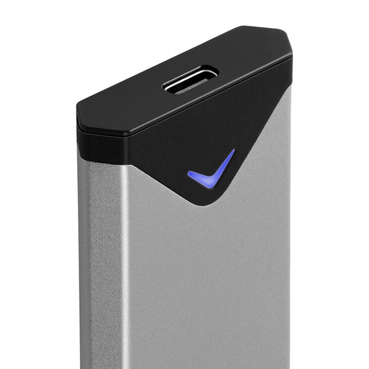 AXAGON EEM2-UG2 external M.2 enclosure, USB-C 3.1, M.2 NVMe SSD image number 2