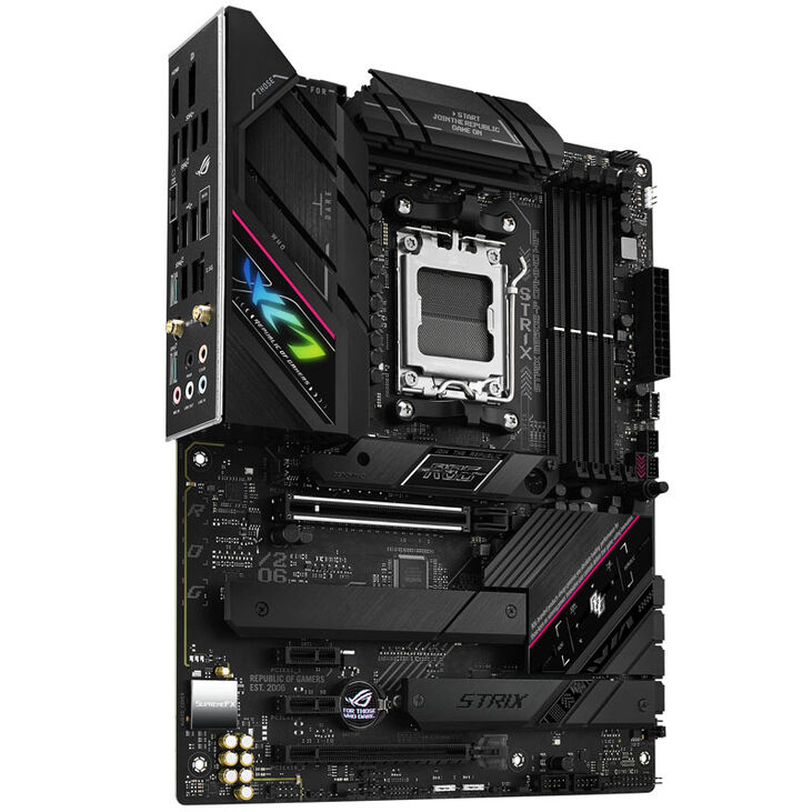 ASUS ROG Strix B650E-F Gaming WiFi, AMD B650E - Mainboard - Sockel AM5, DDR5 image number 0