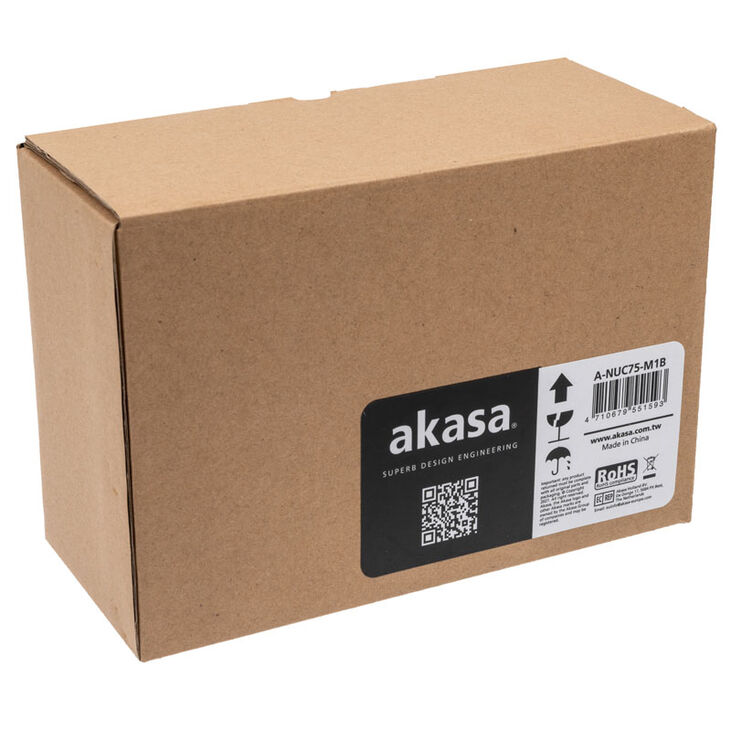 Akasa Newton CTN UCFF-Gehäuse (Intel NUC) - schwarz image number 8
