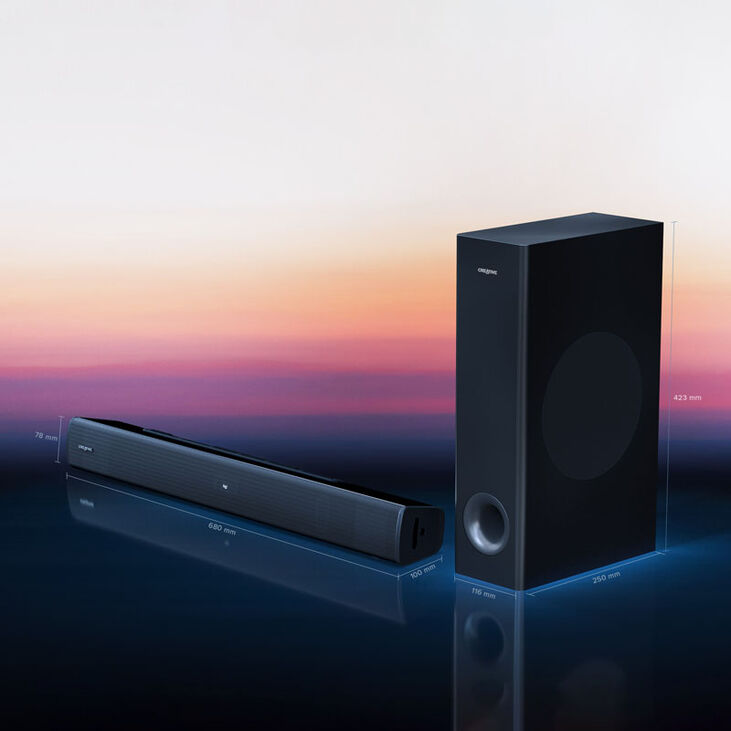 Creative Stage V2 2.1 Soundbar, USB-C, Bluetooth 5.0 image number 8