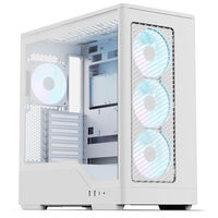 Aerocool D520A PC-Geh&auml;use, Midi-Tower, ATX, Tempered Glass, RGB - wei&szlig;