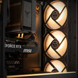 KingForge Gaming-PC Gold, AMD Ryzen 5 7500X3D, RTX 5070, Phanteks Eclipse G400A &ndash; Fertig-PC image number null