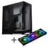 Phanteks NV9 E-ATX case, Tempered Glass, ARGB + D30 PWM Regular Airflow, D-RGB fan, 3-pack - 140mm, black image number null