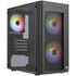 Aerocool Hexform-G-BK-v2 Midi-Tower, Tempered Glass - schwarz image number null