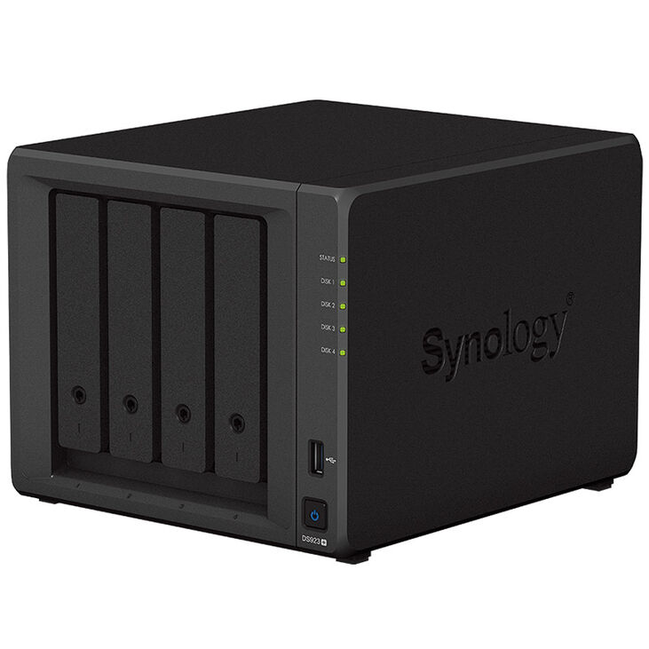 Synology DiskStation DS923+ NAS Server - 4GB RAM, 2x Gb LAN - 4-Bay image number 1