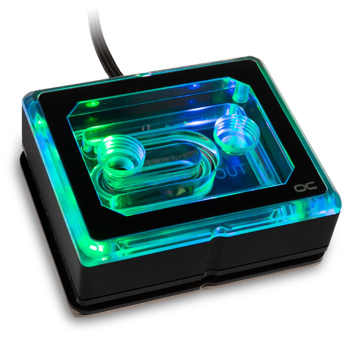 Alphacool Eisblock XPX Aurora Pro CPU - Acryl Black Digital RGB image number 0