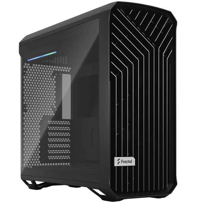 Fractal Design Torrent Mid Tower Light Tint, Tempered Glass, Black image number 0