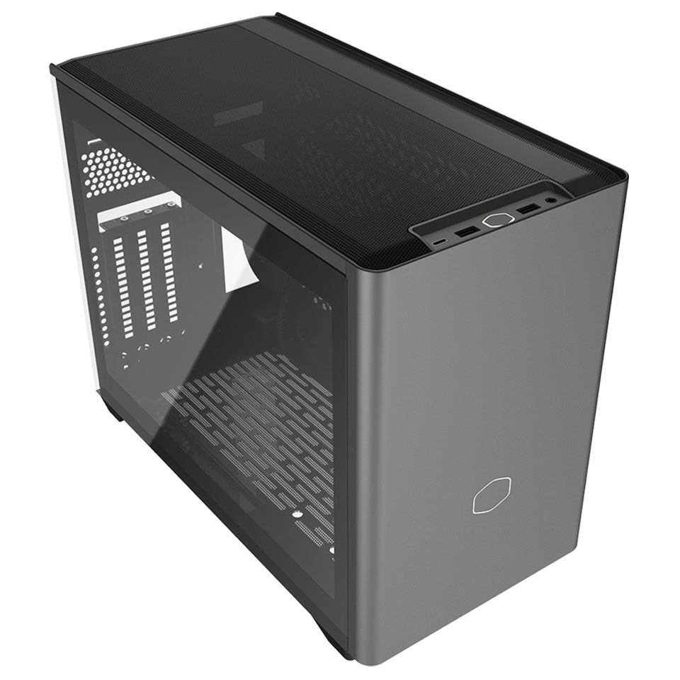 Cooler Master MasterBox NR200P MAX V2 - Mini-ITX, 850 Watt, Tempered Glass, schwarz Cooler Master MasterBox NR200P MAX V2 - Mini-ITX, 850 Watt, Tempered Glass, schwarz