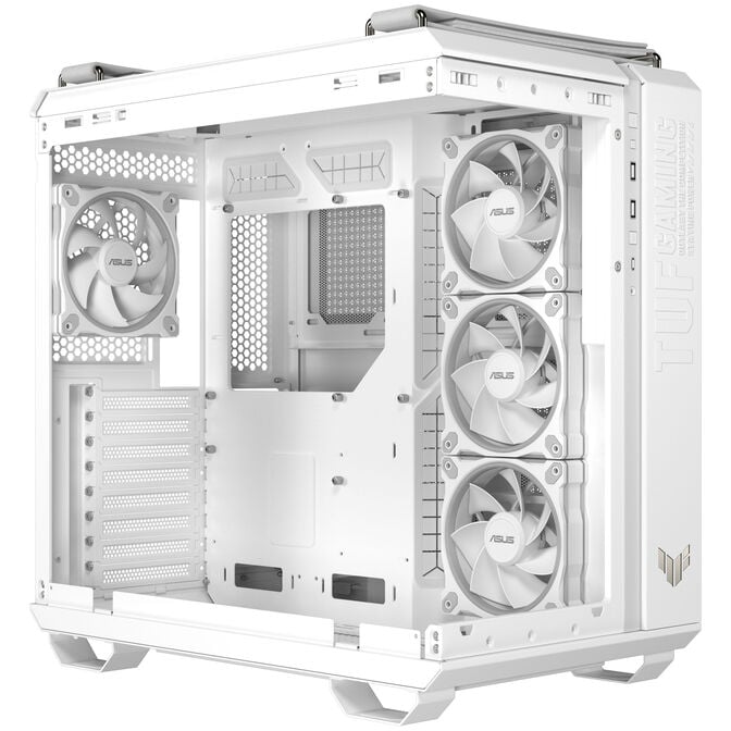 ASUS TUF Gaming GT502 Horizon PC-Geh&auml;use, Midi-Tower, ATX, Tempered Glass - wei&szlig; image number 7
