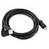 InLine 8K (UHD-2) DisplayPort Kabel, links gewinkelt, schwarz - 3m image number null