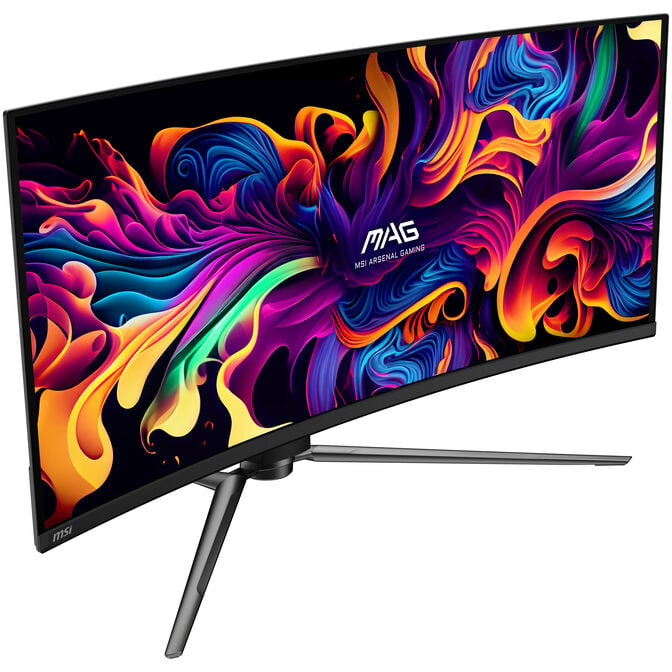 MSI MAG 341CQPDE QD-OLED, 34 Zoll Curved Gaming Monitor, 175 Hz, QD OLED, Adaptive Sync image number 5