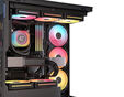 Corsair 3500X LX-R PC Case, Mid Tower, E-ATX, RGB, Tempered Glass - black image number null