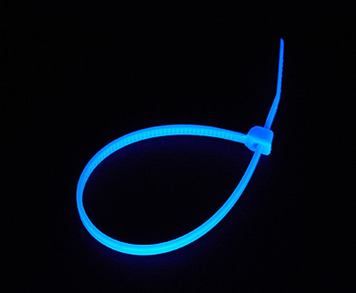 Bitspower Kabelbinder Set 20 Stück 120mm - UV blue image number 1