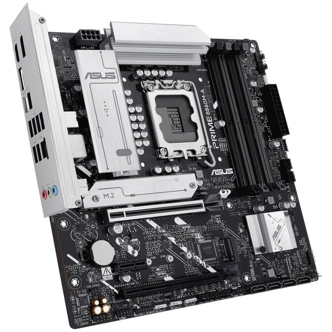 ASUS Prime B860M-A Motherboard, Socket LGA 1851, Intel B860, Micro-ATX, DDR5 image number 5