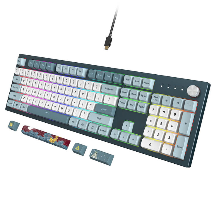 Montech MKey Freedom Gaming Tastatur - GateronG Pro 2.0 Red (US) image number 1