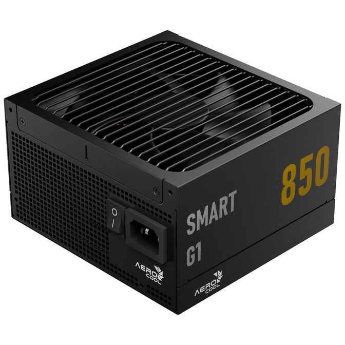 AeroCool Smart G1 80 PLUS Gold Power Supply, PCIe 5.1, ATX 3.1 - 850 Watt, black image number 0