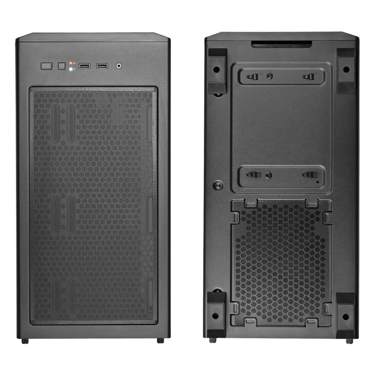SilverStone FARA 515XR PC-Gehäuse, Midi-Tower, ATX, RGB, Tempered Glass - schwarz image number 4
