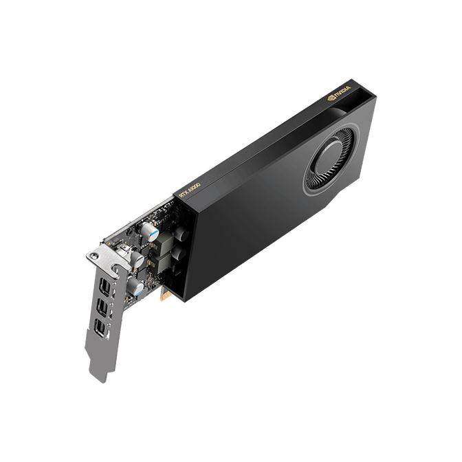 PNY RTX A1000 Grafikkarte, 8192 MB GDDR6 image number 2
