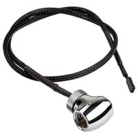 XSPC Temperature Sensor 2x G1/4 Female Thread - chrome