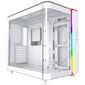 Montech KING 95 Mid Tower, Tempered Glass, ARGB - White