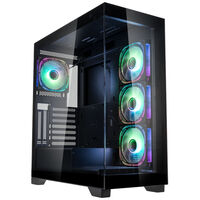 Kolink Unity Peak ARGB Midi-Tower Showcase, Tempered Glass - schwarz