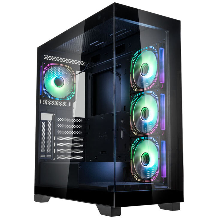 Kolink Unity Peak ARGB Midi-Tower Showcase, Tempered Glass - schwarz image number 0