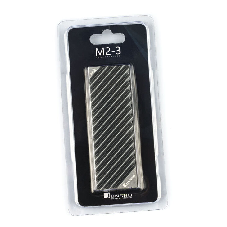 Jonsbo M.2-3 M.2 SSD passive cooler - grey image number 7