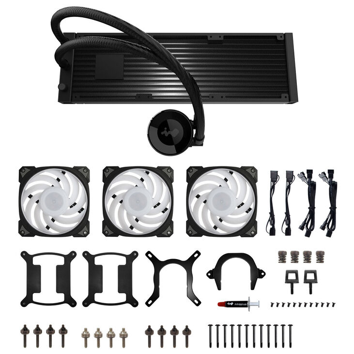 InWin MR36 ARGB AIO Cooler - 360mm, black image number 6