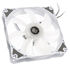 Bitspower Notos RGB PWM Fan, 120mm - white, 5-pack image number null